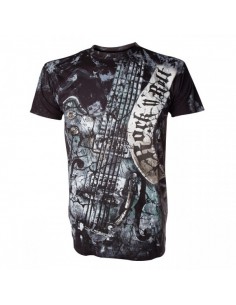 Alchemy Rock N Roll Gretsh Guitar Black T-Shirtt