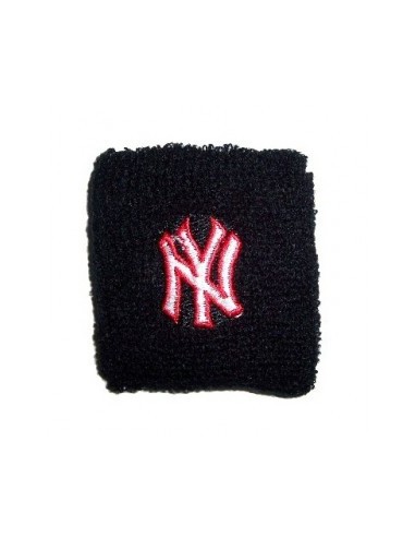 Polsband zweetband "NY" - badstof