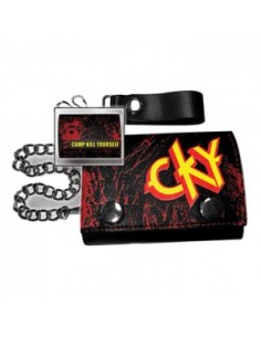CKY Portemonnee - Splatter Logo Trifold LW 2