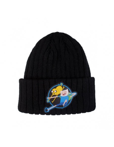 Adventure Time - Cuff Attack Beanie Muts Zwart Finn n Jake
