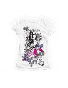 LA Ink White, Woman T-Shirt - She Devil