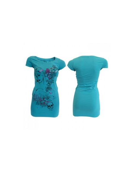 LA Ink Blue - Pin Up T-Shirt