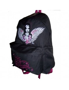 LA Ink - Dunkel Grau Rucksack Angel