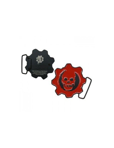 Gears of War - Crimson Logo Buckle