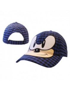 Sonic - Blue Black Bigface Adj Cap Pet