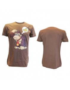 Nintendo - T-shirt Brown Donkey Kong Wants Banana