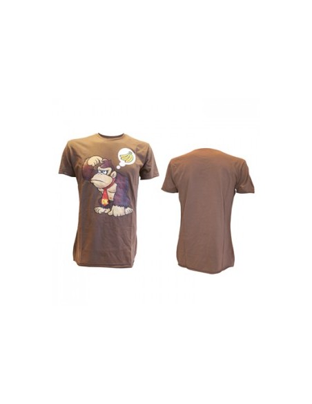Nintendo - T-shirt Bruin Donkey Kong Wants Banana