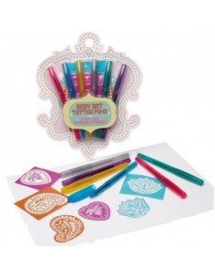 Body Art - Tattoo Glitter Gel Pens 2
