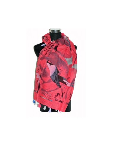 Schal - Papagei