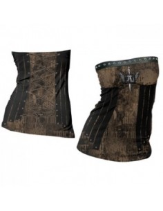 Words Corset Black - Girls T-Shirt Strapless