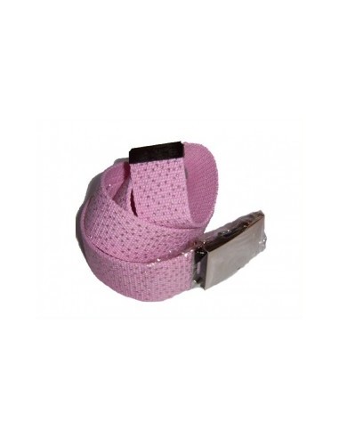 Riem roze met metalen sluiting