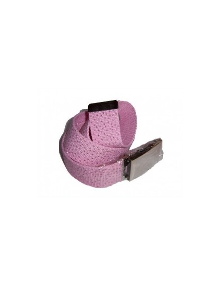 Gürtel rosa mit Klappverschluss