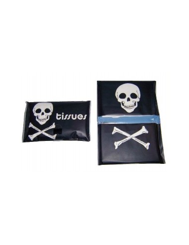 Vinyl tissue pouch - Skull Crossbones