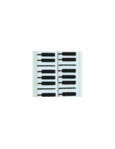 Schoenveters Zwart Wit Piano