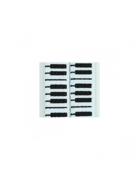 Schoenveters Zwart Wit Piano 