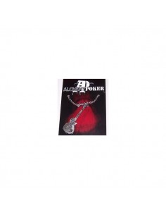 Alchemy Poker Solid Gitaar Hanger met Ketting