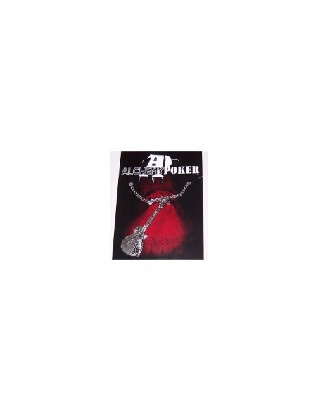 Alchemy Poker Solid Gitaar Hanger met Ketting