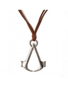 Assassins Creed III - Bruine Halsketting Metal Logo