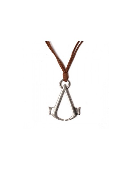 Assassins Creed III - Bruine Halsketting Metal Logo