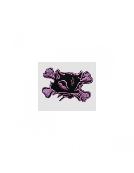 Pink Cat Bones Patch Small