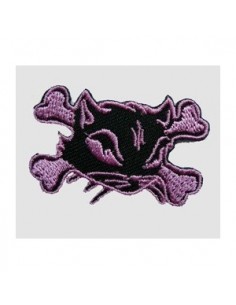 Pink Katze Bones Patch Small 2
