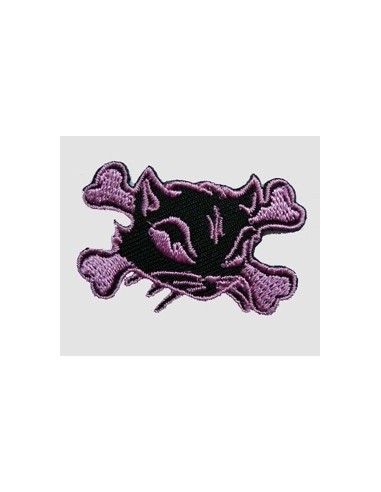 Pink Katze Bones Patch Small
