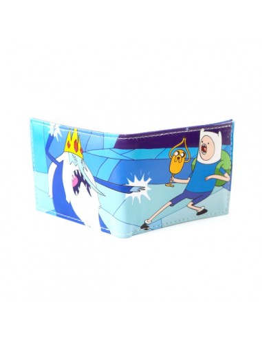 Adventure Time - Blauw Finn n Jake Portemonnee - Bifold