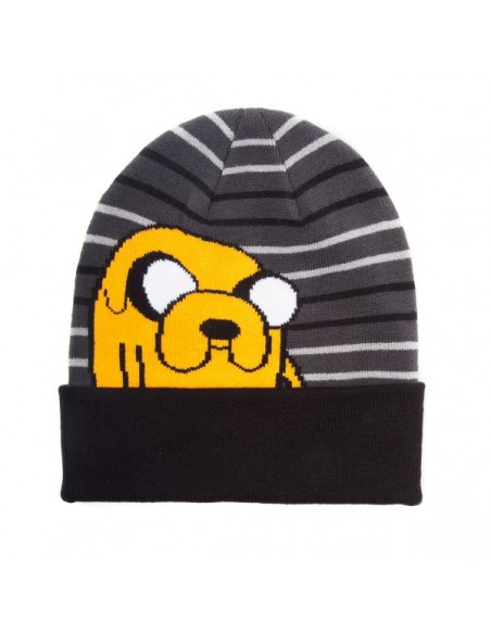 Adventure Time -  Beanie Muts Zwart Grijs Jake
