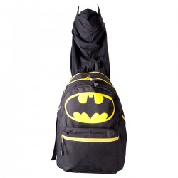Batman - Hooded Black Rugtas met Capuchon Hood