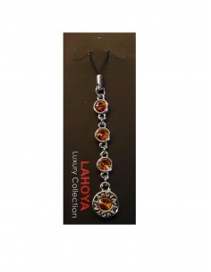 Gsm Hangertje Swarovski crystal - orange