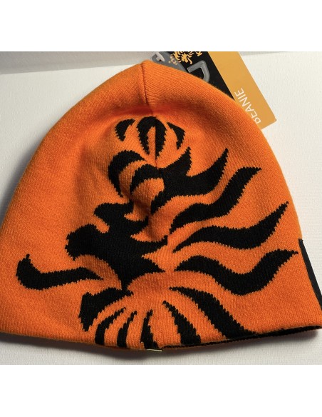 KNVB Beanie – Reversible – Oranje/Zwart