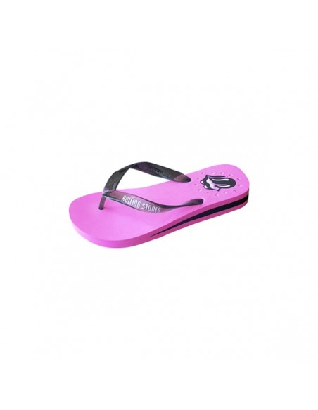 Teenslippers Rolling Stones rose - M