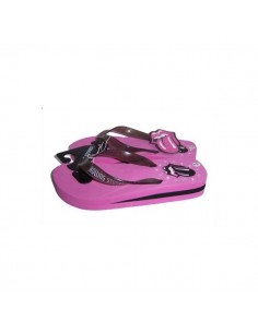 Römerpantolette Rolling Stones rosa - M 2