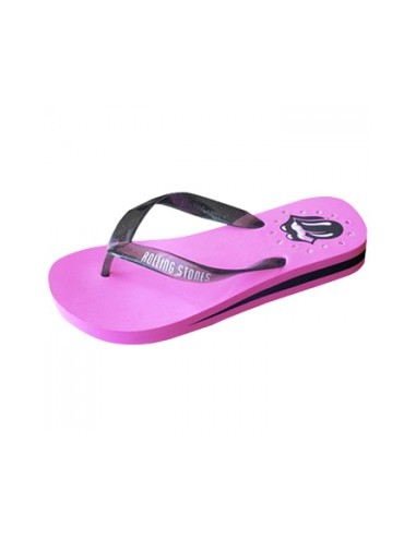 Teenslippers Rolling Stones rose - M