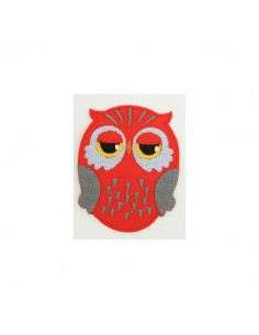 Red Owl Uil Patch Medium