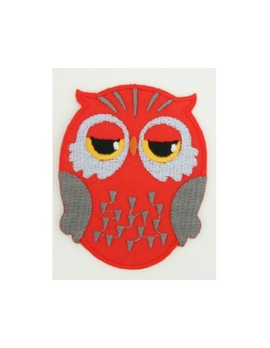 Red Owl Uil Patch Medium
