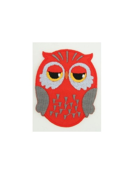 Red Owl Uil Patch Medium