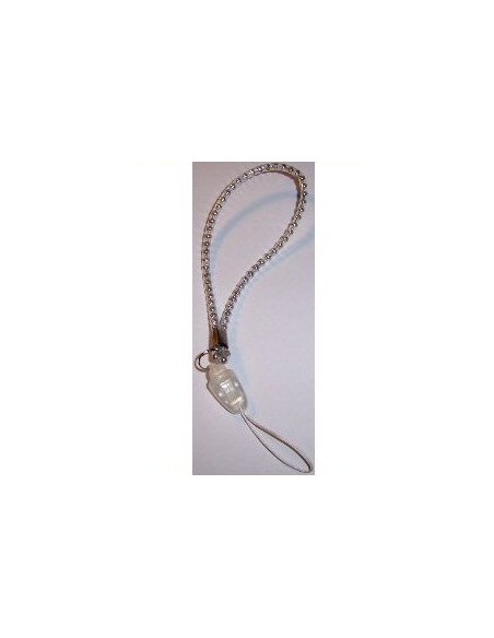 Gsm polsband metal-wit