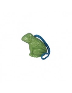 Frog soap on a rope