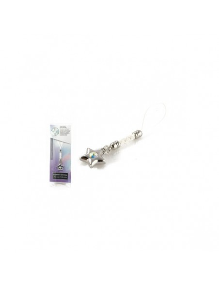 Mobile Pendant Swarovski crystal - star white