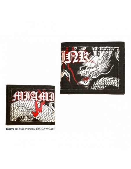 Miami Ink Black Dragon Wallet