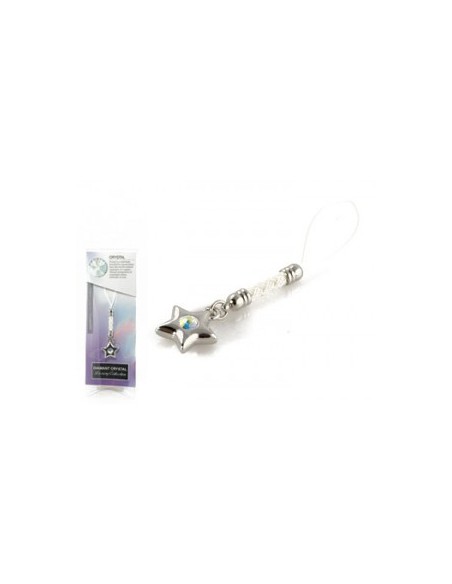 Mobile Pendant Swarovski crystal - star white