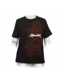 Miami Ink Heren T-shirt Black Snake