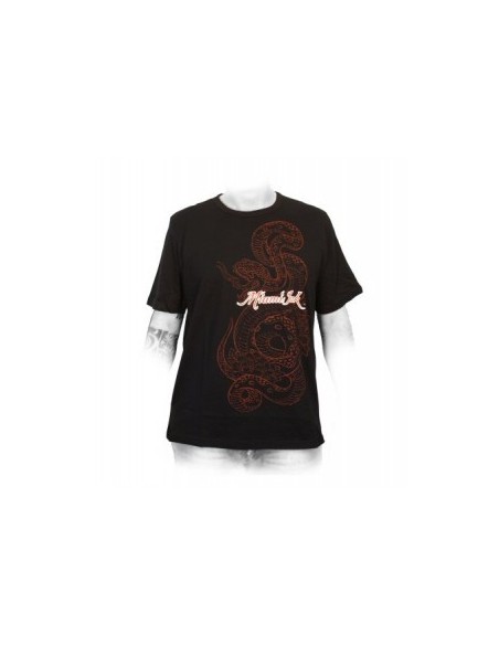 Miami Ink Heren T-shirt Black Snake