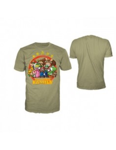 Nintendo - T-shirt Khaki - The Original Family