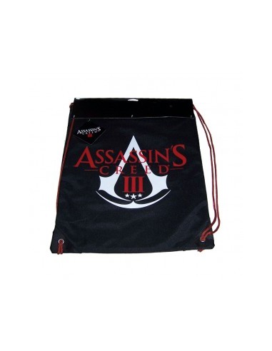 Assassins Creed III - Black Gymbag Logo
