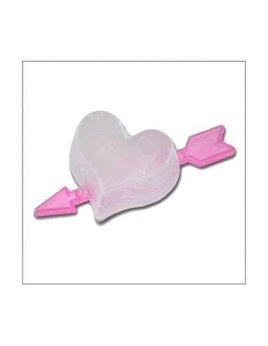 Ice Cube Tray Red Heart with Arrow