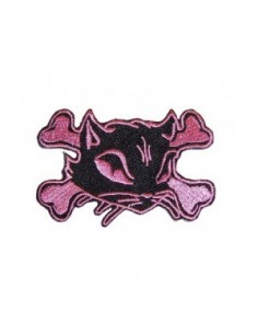 Pink Bad Kitty Bones Patch 2